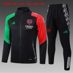 Arsenal 24/25 Black Kids' Long Zipper Jacket