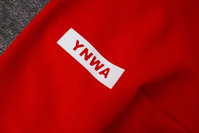 Liverpool FC Red Long Zip Jacket with Hood - 图片 3