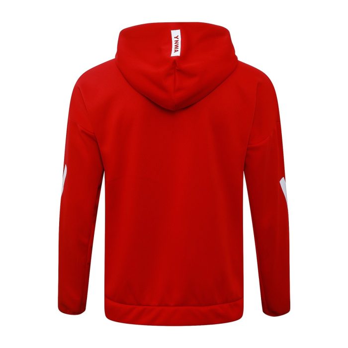 Liverpool FC Red Long Zip Jacket with Hood - 图片 7