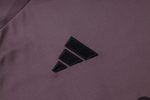 Arsenal 24-25 Short Sleeve Grey Purple Training Suit - 图片 6