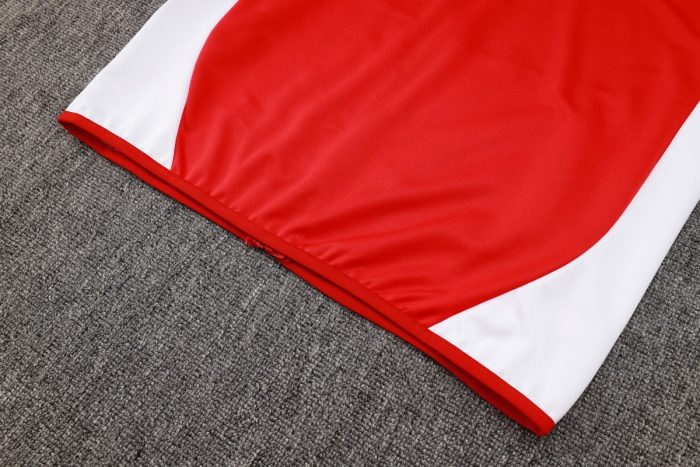 Arsenal 24-25 Red Long Zip Jacket - 图片 5