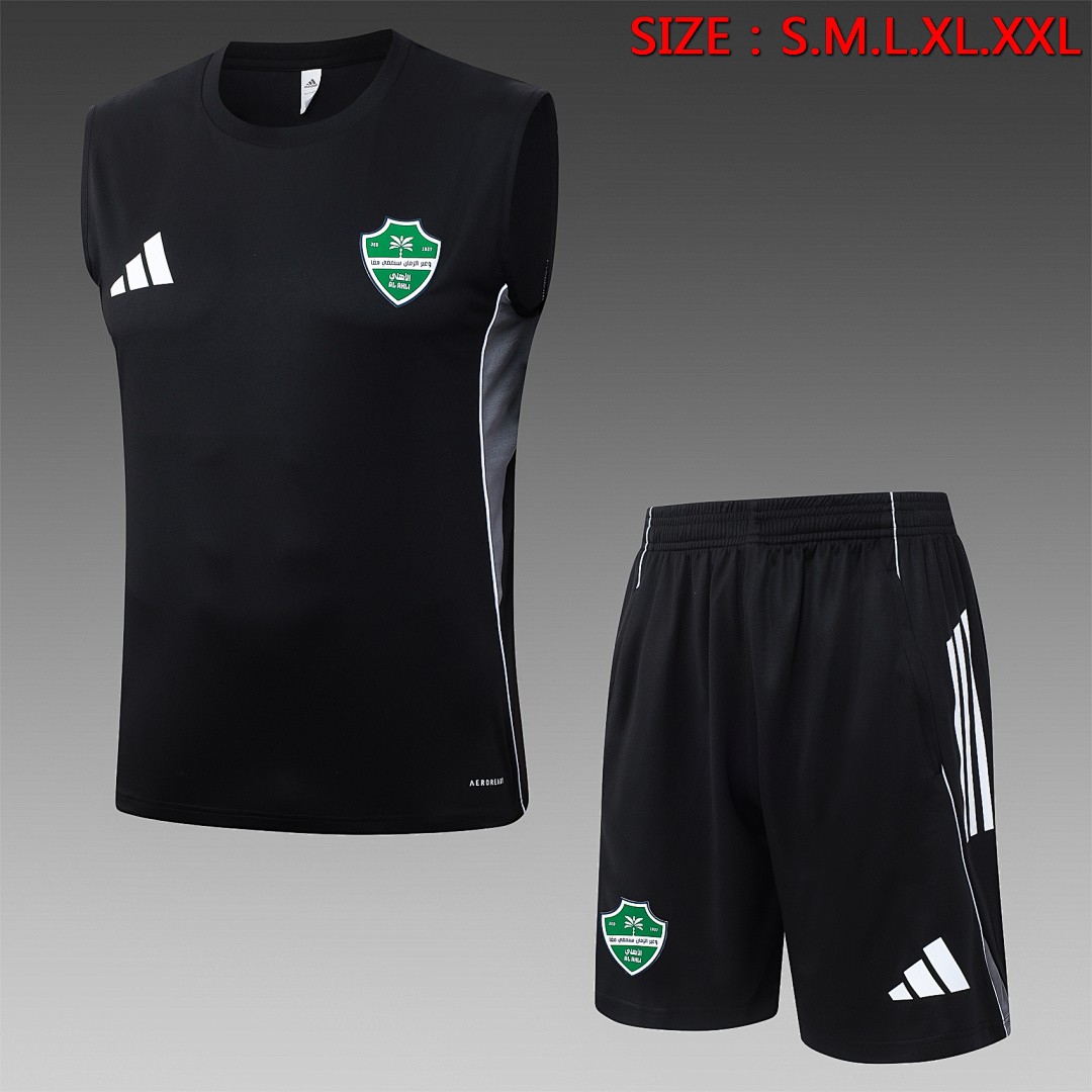 JER-4228_1 Al Ahly Black Vest - 图片 1