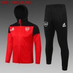 Arsenal Red Long Zip Jacket