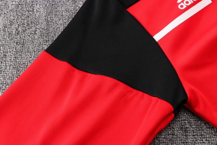 Arsenal Red Long Zip Jacket - 图片 4