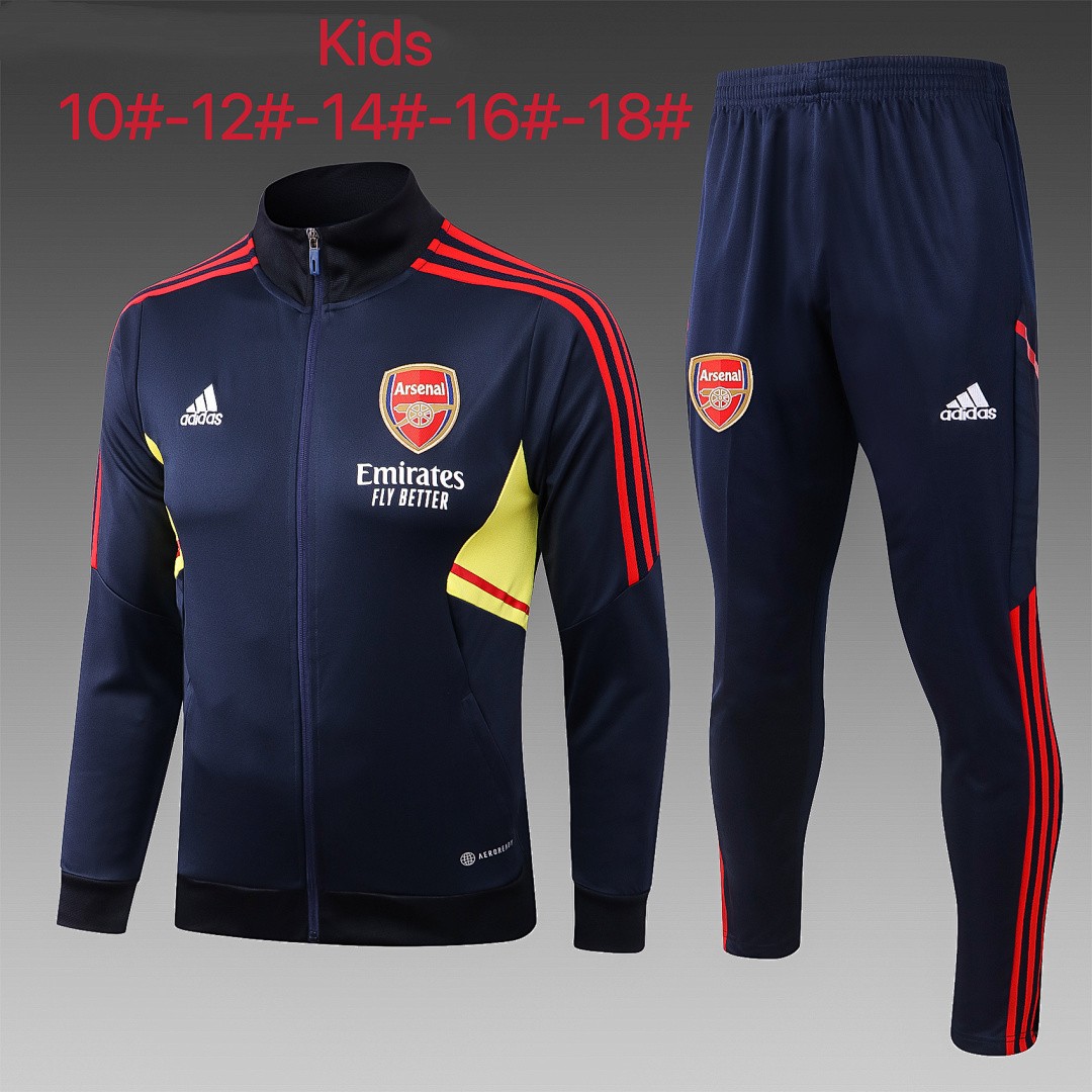 JER-4232_1 Arsenal 22/23 Navy Blue Kids - 图片 1