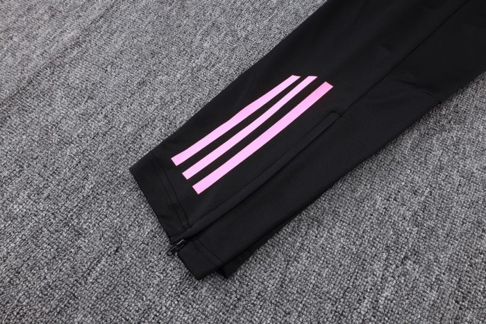 Arsenal Black (Pink Ads) Half-Zip Jacket - 图片 2