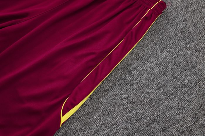Arsenal Maroon Retro Vest (Yellow Trim) - 图片 3