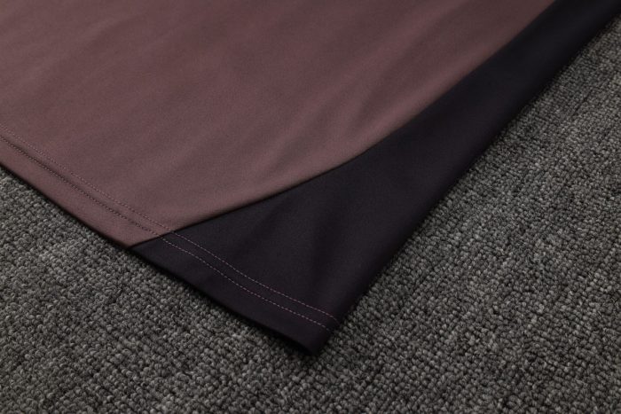 Arsenal Gray Purple Half-Zip Jacket - 图片 5