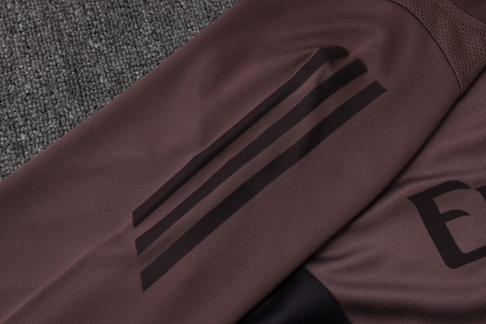 Arsenal Gray Purple Half-Zip Jacket - 图片 7