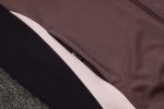 Arsenal 24-25 Long Zipper Jacket Grey Purple - 图片 4