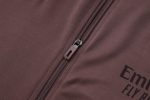Arsenal 24-25 Long Zipper Jacket Grey Purple - 图片 6