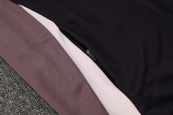 Arsenal 24/25 Long Zip Jacket Dark Gray - 图片 5