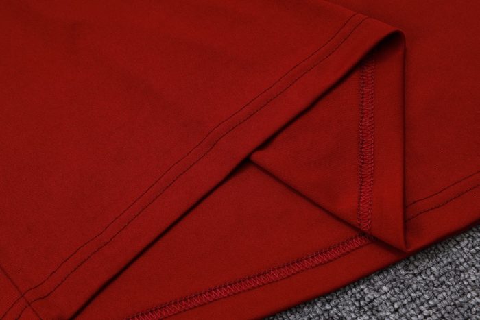 Arsenal 23-24 Short Sleeve Training Set in Maroon (with Pants) - 图片 4