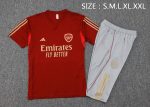 Arsenal 23-24 Short Sleeve Training Set in Maroon (with 7/8 Pants) - 图片 2