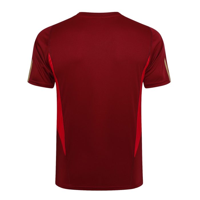 Arsenal 23-24 Short Sleeve Training Set in Maroon (with 7/8 Pants) - 图片 8