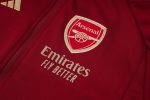 Arsenal 23-24 Long Zipper Jacket Maroon - 图片 6