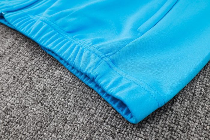 Arsenal 23-24 Long Zipper Jacket Lake Blue - 图片 4