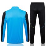 Arsenal 23-24 Long Zipper Jacket Lake Blue - 图片 7