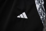 Arsenal 24/25 Long Zip Jacket Red White Green Splatter (White Zipper) - 图片 4