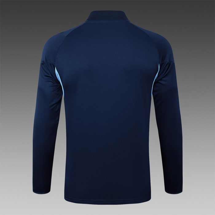 Arsenal Navy Blue Half-Zip Jacket - 图片 8