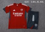 Arsenal Maroon Short Sleeve Training T-Shirt (White Badge) - 图片 2