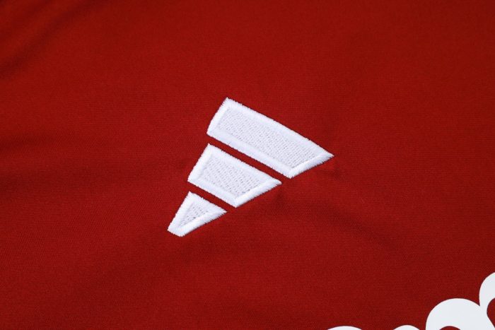 Arsenal Maroon Short Sleeve Training T-Shirt (White Badge) - 图片 5