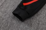 Arsenal Red Long Zip Jacket with Hood - 图片 3