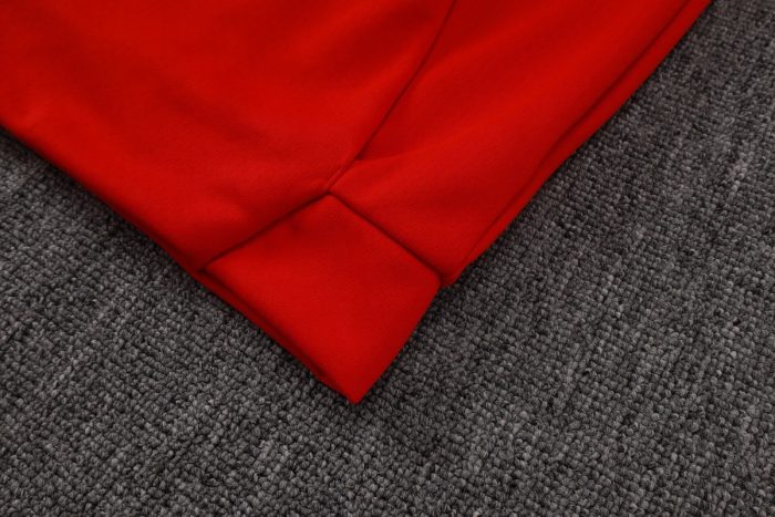Arsenal Red Long Zip Jacket with Hood - 图片 5