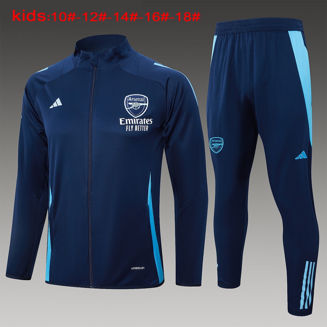 JER-4269_1 Arsenal 24/25 Navy Blue Kids - 图片 1
