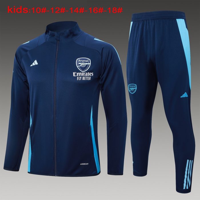 Arsenal 24/25 Navy Blue Kids - 图片 2
