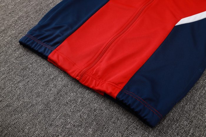 Arsenal Red Retro Long Sleeve Jacket - 图片 4