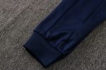 Arsenal 21-22 Long Zip Hoodie Navy Blue - 图片 3