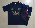 Arsenal 23-24 Short Sleeve Training Suit in Royal Blue (with 3/4 Pants) - 图片 9