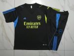 Arsenal 23-24 Black Short Sleeve Training Set (with 3/4 Pants) - 图片 9