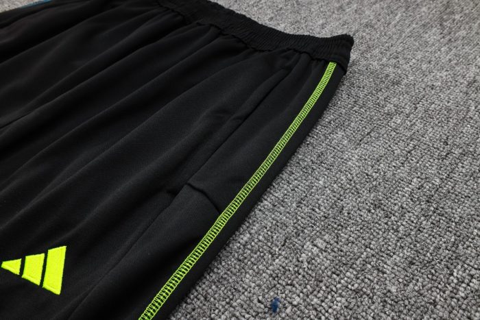 Arsenal 23-24 Half-Zip Hoodie Lake Blue - 图片 4