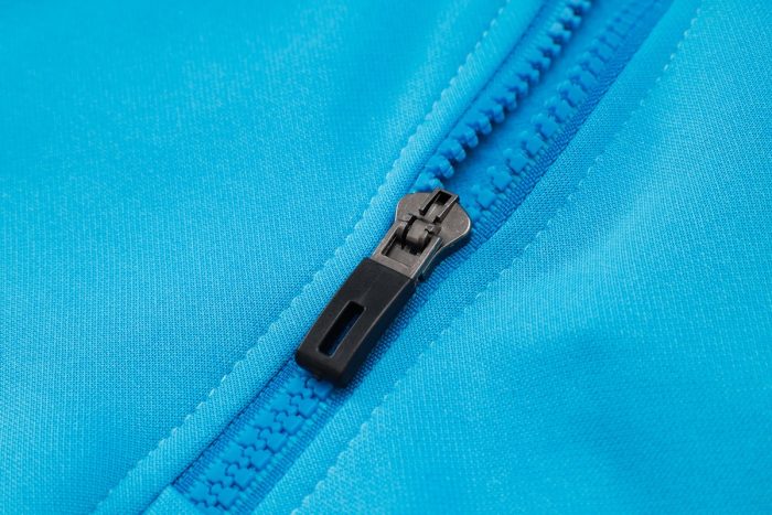 Arsenal 23-24 Half-Zip Hoodie Lake Blue - 图片 7