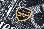 Arsenal 23-24 Round Neck Black Ink Spray Training T-Shirt - 图片 5