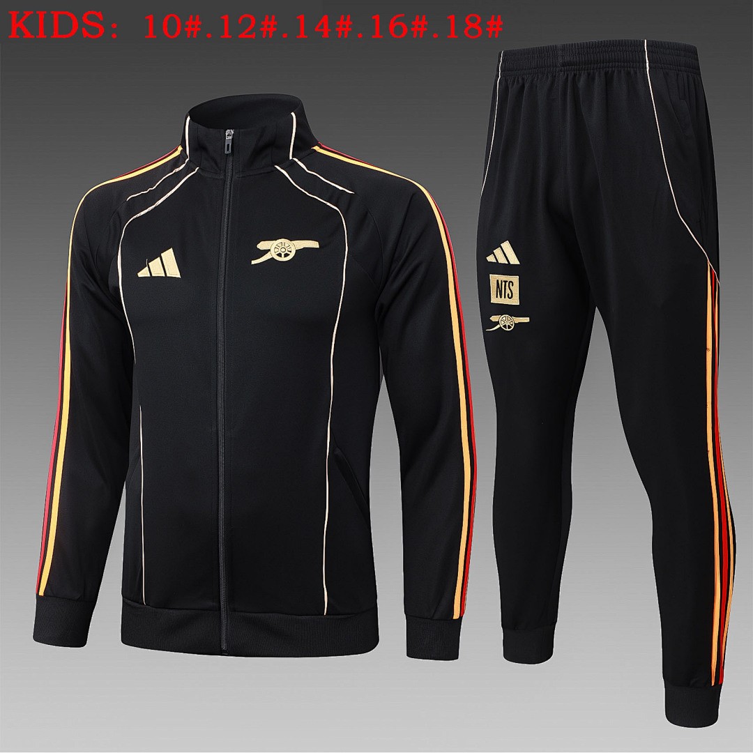 JER-4283_1 Arsenal Black Retro Edition Kids - 图片 1