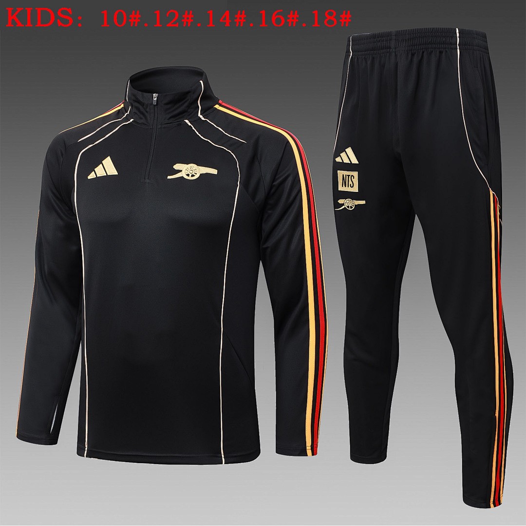 JER-4285_1 Arsenal Black Retro Edition Kids - 图片 1