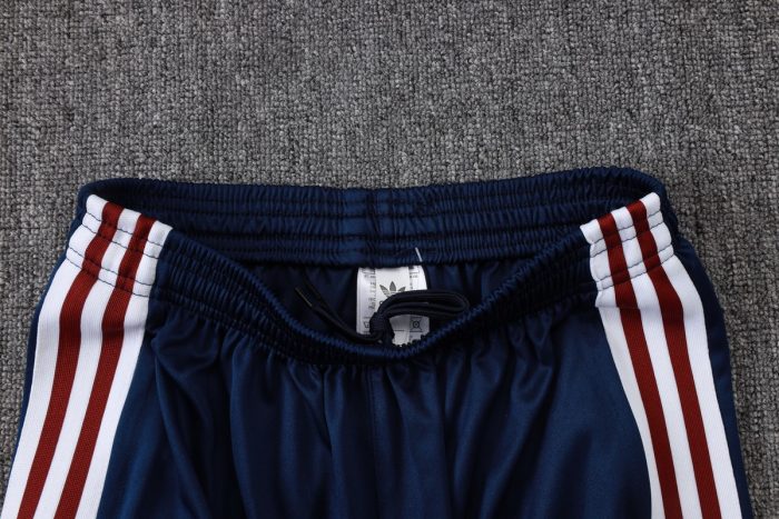 Arsenal Retro Short Sleeve Jersey (Blue, Shoulder Red) - 图片 4
