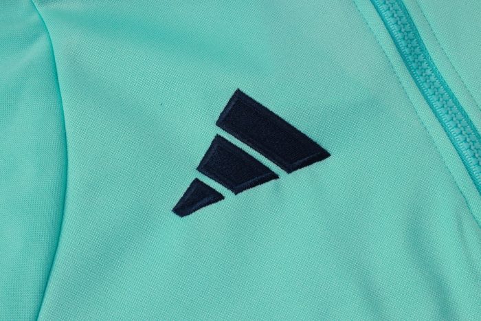 Arsenal 24/25 Half-Zip Hoodie Light Green - 图片 7