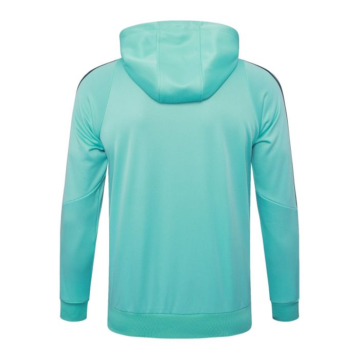 Arsenal 24/25 Half-Zip Hoodie Light Green - 图片 8