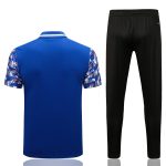 Arsenal 22/23 Polo Full Body Spray Ink Blue - 图片 7