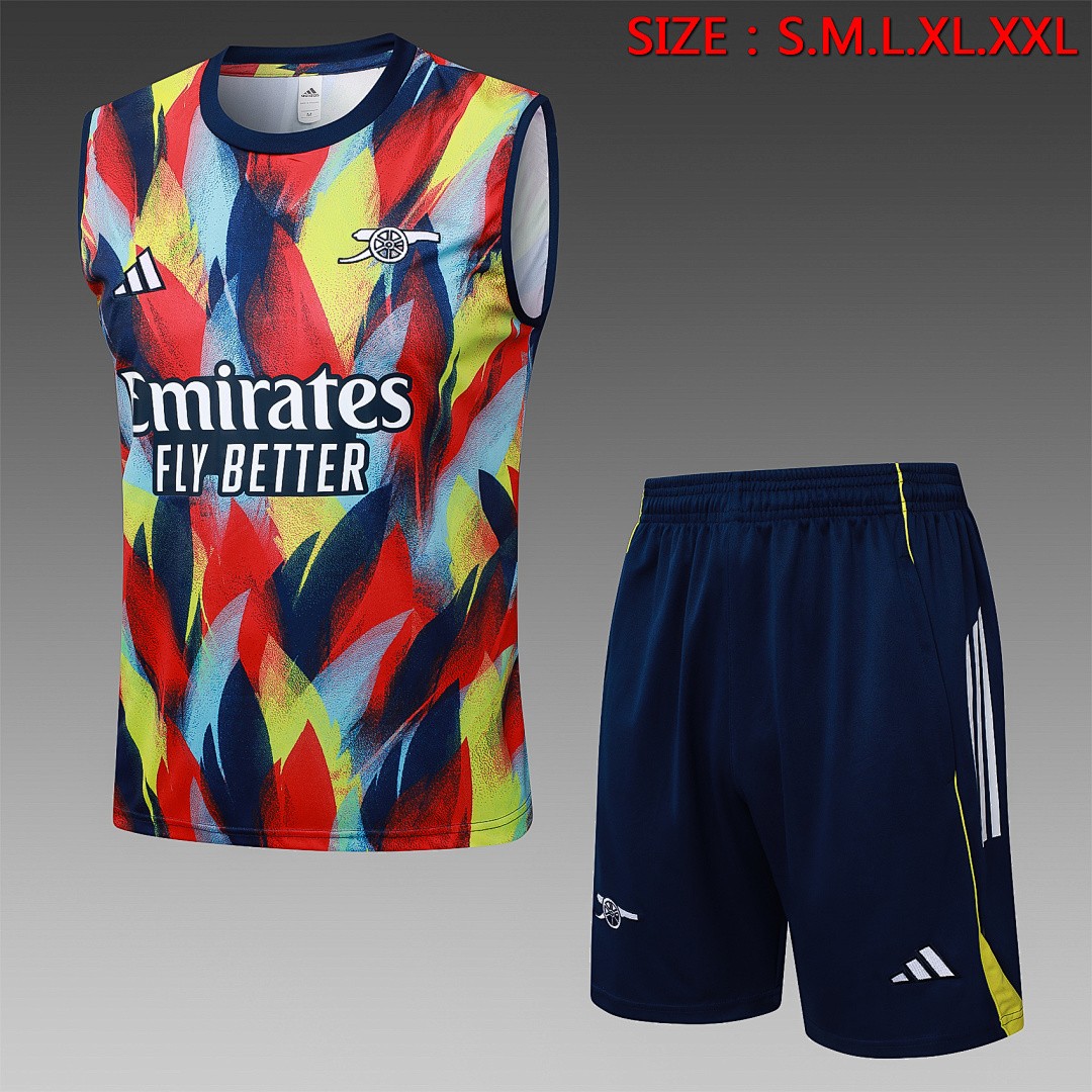 JER-4303_1 Arsenal Colorful Vest - 图片 1
