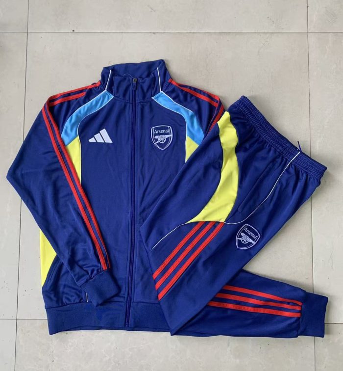Arsenal 2526 Long Zipper Jacket (Light Blue) - 图片 9