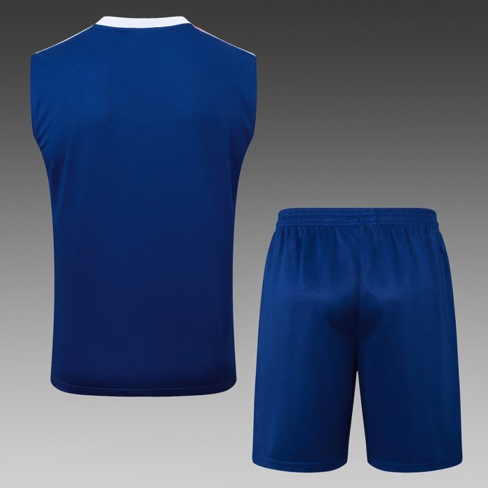 Arsenal Color Blue Retro Edition Vest Sleeve - 图片 2