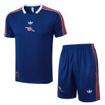 Arsenal Colorful Blue Retro Edition Short Sleeve - 图片 4