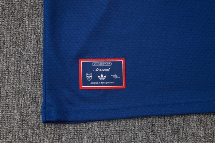 Arsenal Colorful Blue Retro Edition Short Sleeve - 图片 7