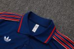 Arsenal Color Blue Retro Polo - 图片 6