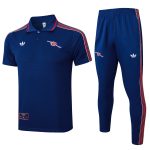 Arsenal Color Blue Retro Polo - 图片 8